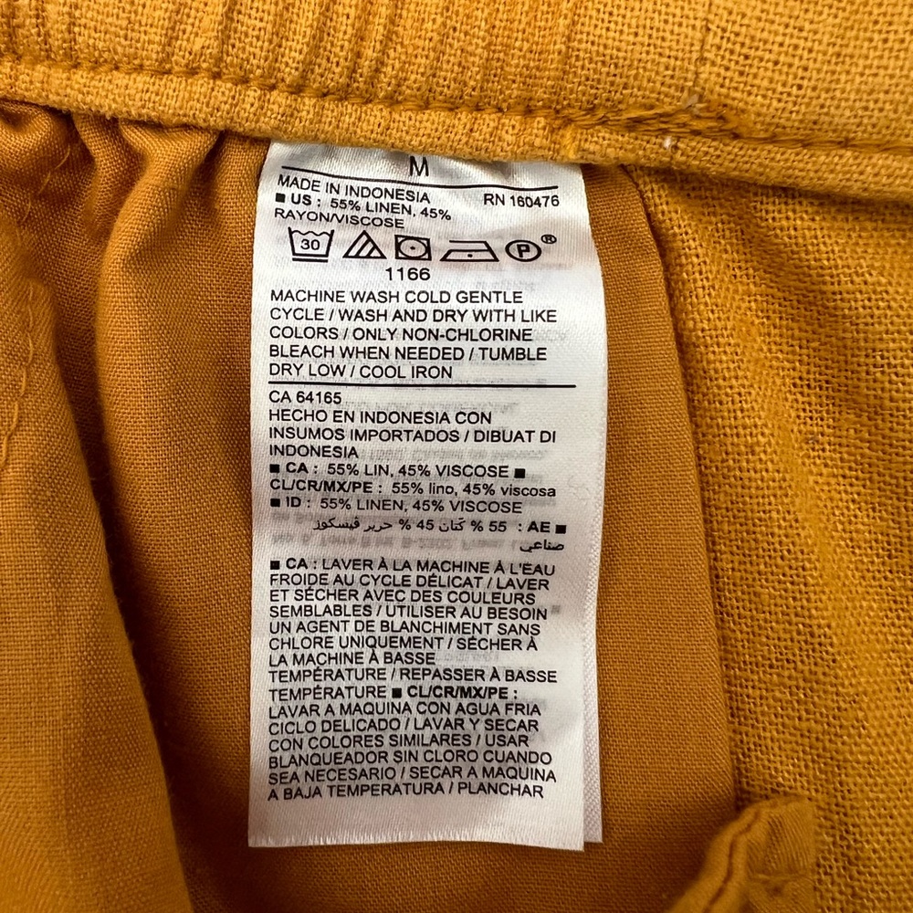 NWT Old Navy Drawstring Linen Blend Shorts - Picture 5 of 5